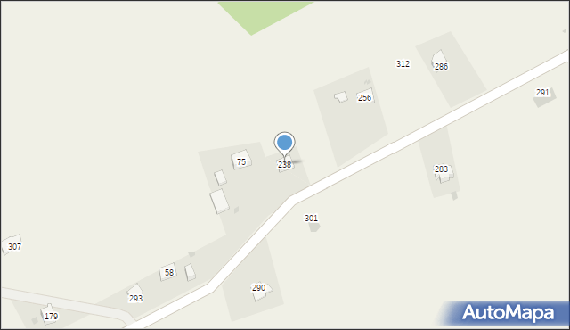 Śleszowice, Śleszowice, 238, mapa Śleszowice