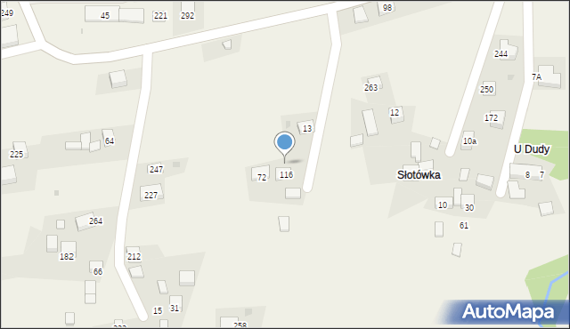 Śleszowice, Śleszowice, 74, mapa Śleszowice