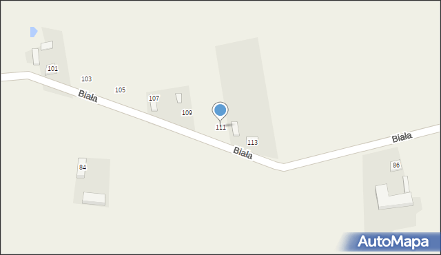 Śleszynek, Śleszynek, 111, mapa Śleszynek