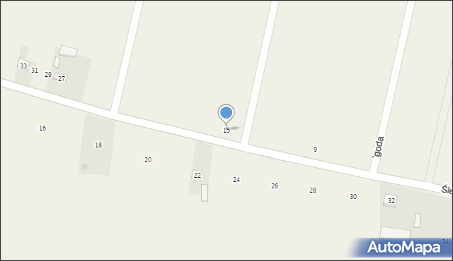 Śleszynek, Śleszynek, 15, mapa Śleszynek