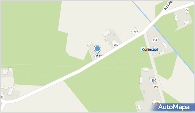 Ślęzaki, Ślęzaki, 363, mapa Ślęzaki