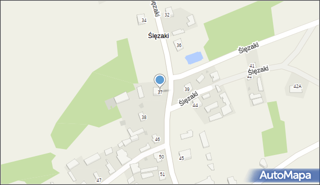 Ślęzaki, Ślęzaki, 37, mapa Ślęzaki