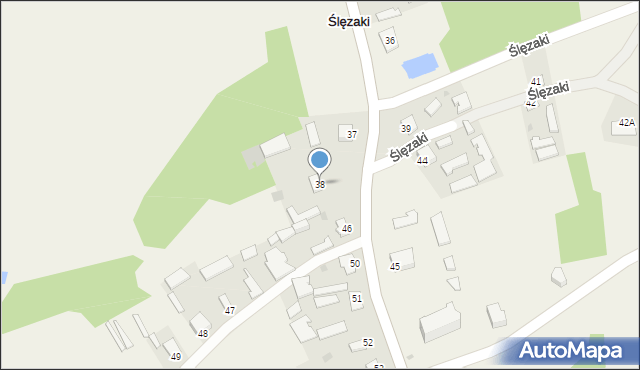 Ślęzaki, Ślęzaki, 38, mapa Ślęzaki