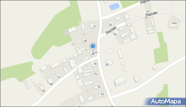Ślęzaki, Ślęzaki, 46, mapa Ślęzaki