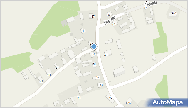 Ślęzaki, Ślęzaki, 50, mapa Ślęzaki