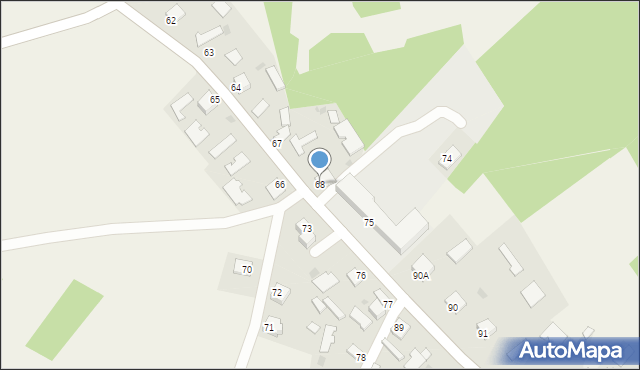 Ślęzaki, Ślęzaki, 68, mapa Ślęzaki
