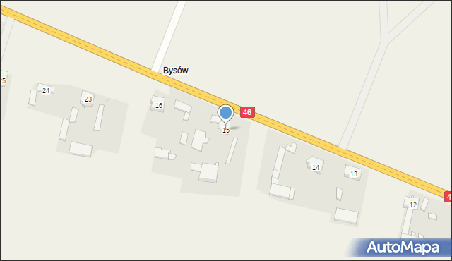 Ślęzany, Ślęzany, 15, mapa Ślęzany