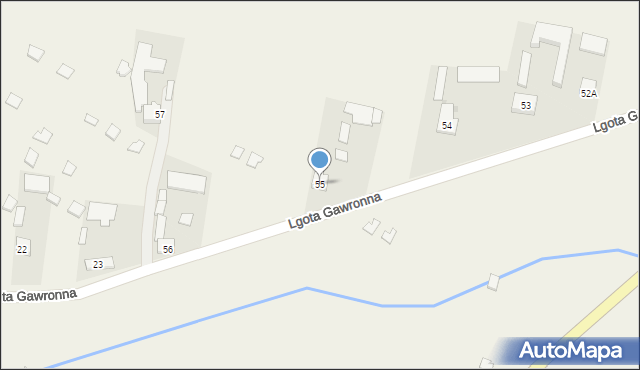 Ślęzany, Ślęzany, 55, mapa Ślęzany