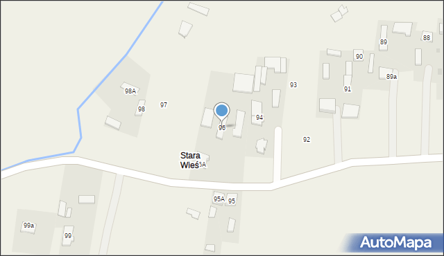 Ślęzany, Ślęzany, 96, mapa Ślęzany