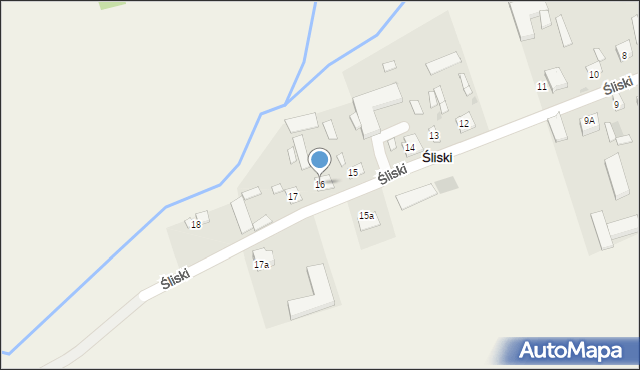 Śliski, Śliski, 16, mapa Śliski