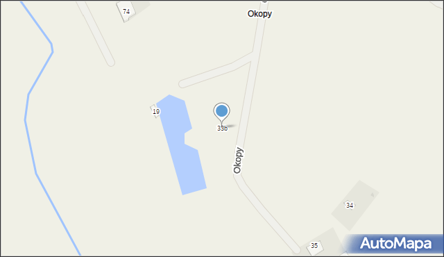 Śliski, Śliski, 33b, mapa Śliski