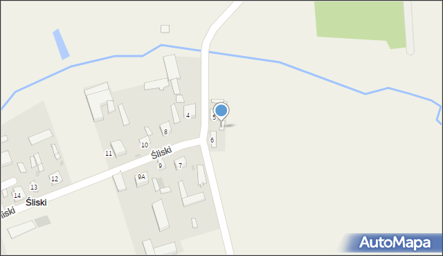 Śliski, Śliski, 5a, mapa Śliski