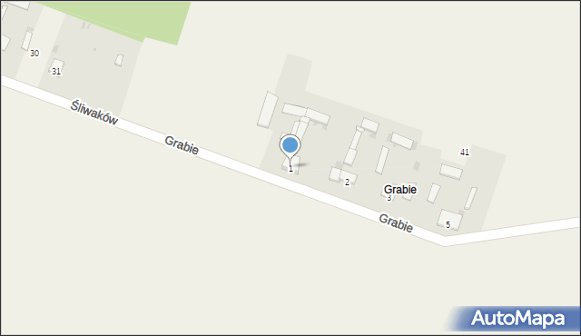 Śliwaków, Śliwaków, 36, mapa Śliwaków