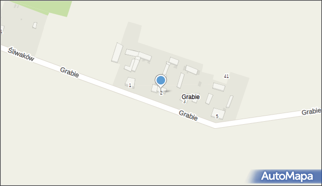 Śliwaków, Śliwaków, 37, mapa Śliwaków