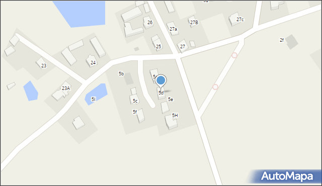 Śliwiny, Śliwiny, 5d, mapa Śliwiny