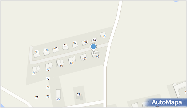 Śliwiny, Śliwiny, 66b, mapa Śliwiny