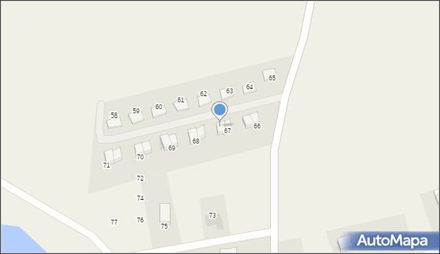 Śliwiny, Śliwiny, 67b, mapa Śliwiny