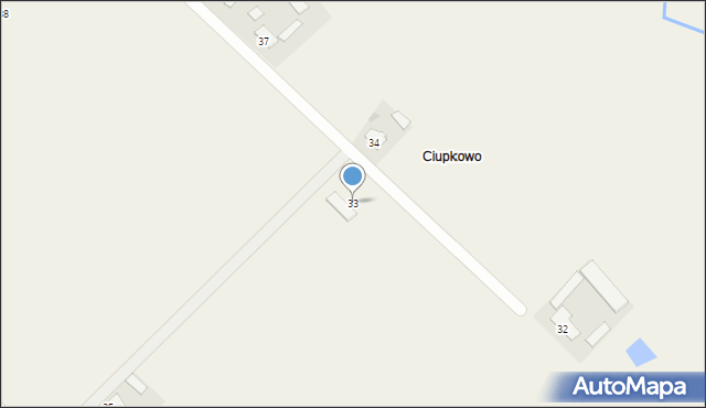 Śliwkowo, Śliwkowo, 33, mapa Śliwkowo