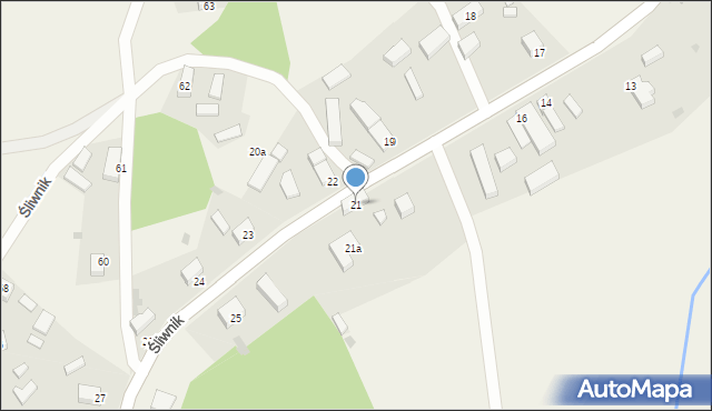 Śliwnik, Śliwnik, 21, mapa Śliwnik