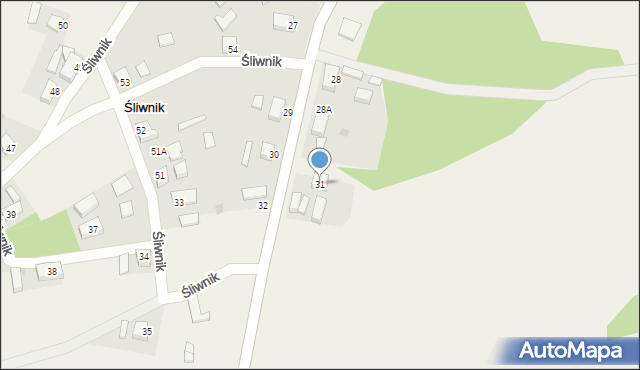 Śliwnik, Śliwnik, 31, mapa Śliwnik