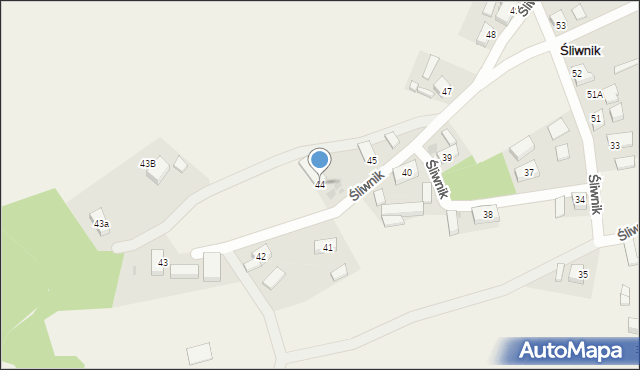 Śliwnik, Śliwnik, 44, mapa Śliwnik