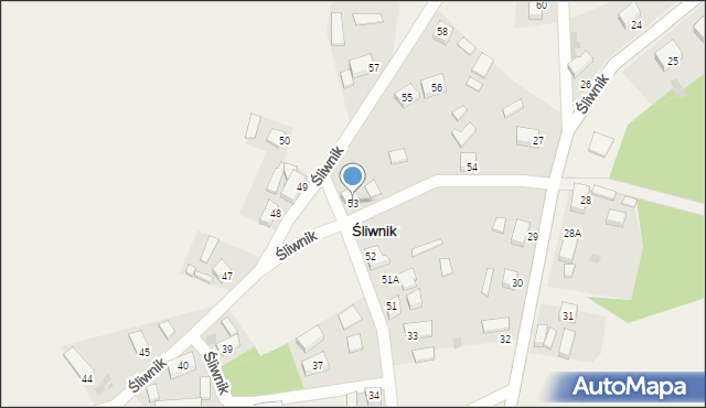 Śliwnik, Śliwnik, 53, mapa Śliwnik
