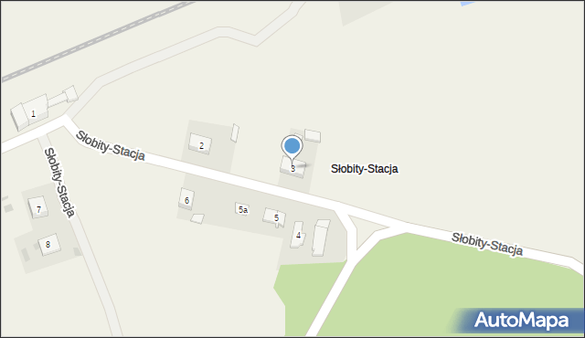 Słobity-Stacja, Słobity-Stacja, 3, mapa Słobity-Stacja