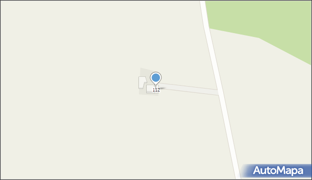 Słocin, Słocin, 112, mapa Słocin