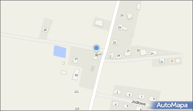 Słodków, Słodków, 98, mapa Słodków