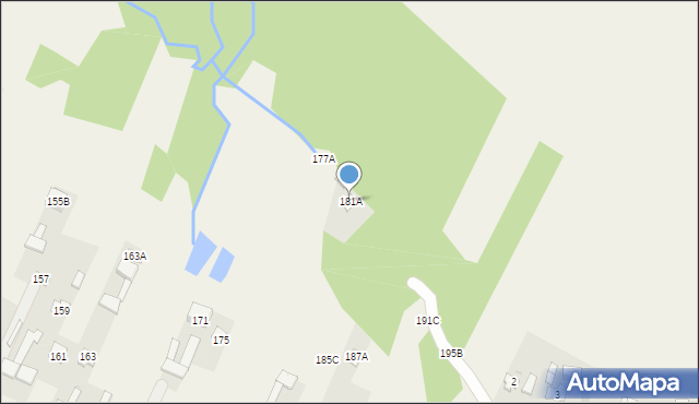 Słodków Drugi, Słodków Drugi, 181A, mapa Słodków Drugi