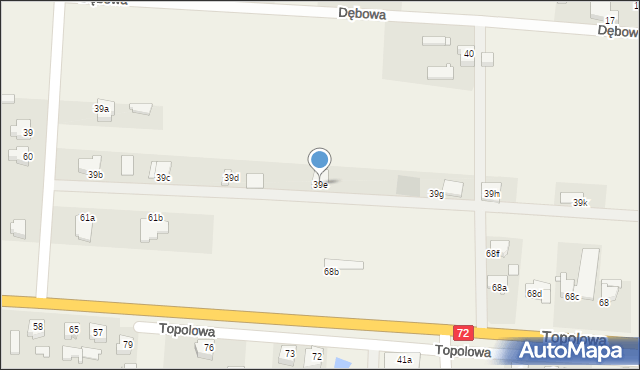 Słodków-Kolonia, Słodków-Kolonia, 39e, mapa Słodków-Kolonia