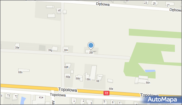 Słodków-Kolonia, Słodków-Kolonia, 39k, mapa Słodków-Kolonia