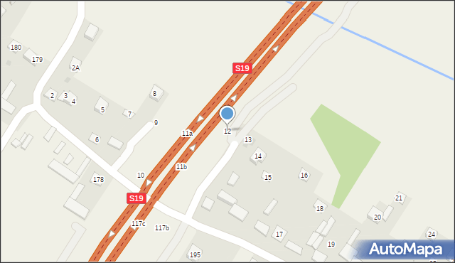 Słodków Pierwszy, Słodków Pierwszy, 12, mapa Słodków Pierwszy