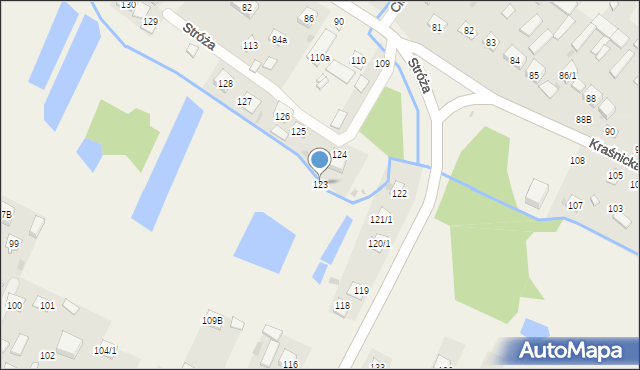 Słodków Pierwszy, Słodków Pierwszy, 123, mapa Słodków Pierwszy