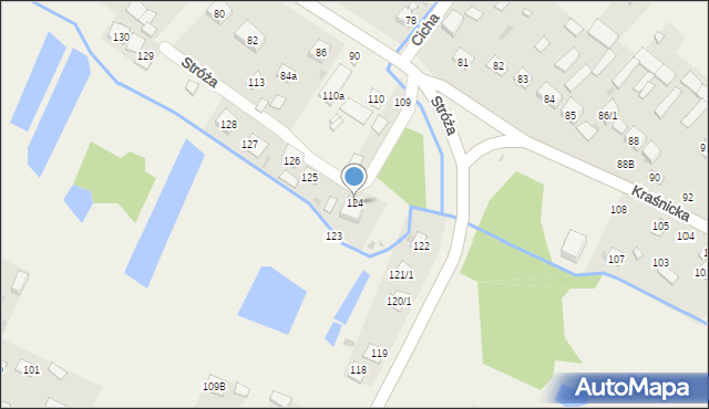 Słodków Pierwszy, Słodków Pierwszy, 124, mapa Słodków Pierwszy