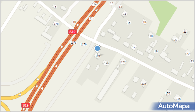 Słodków Pierwszy, Słodków Pierwszy, 195, mapa Słodków Pierwszy