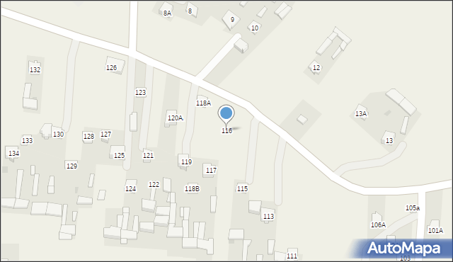 Słodków Trzeci, Słodków Trzeci, 116, mapa Słodków Trzeci