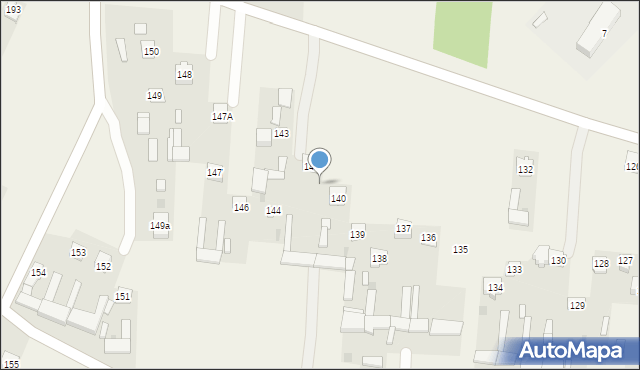 Słodków Trzeci, Słodków Trzeci, 141, mapa Słodków Trzeci