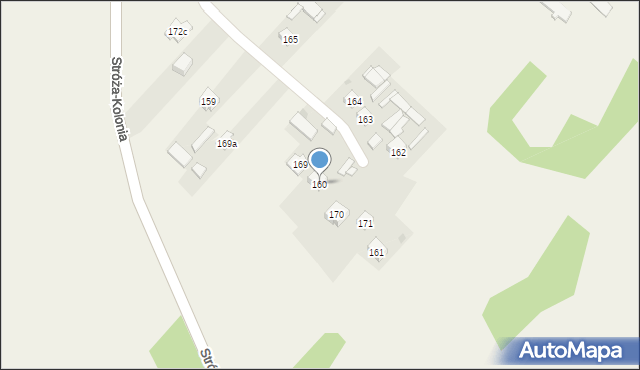 Słodków Trzeci, Słodków Trzeci, 160, mapa Słodków Trzeci