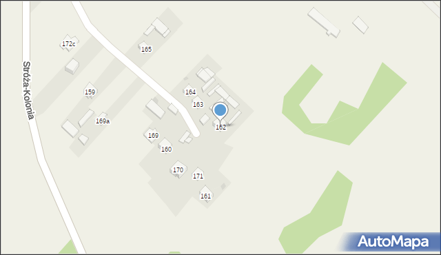 Słodków Trzeci, Słodków Trzeci, 162, mapa Słodków Trzeci