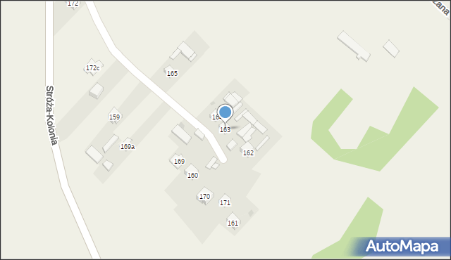 Słodków Trzeci, Słodków Trzeci, 163, mapa Słodków Trzeci