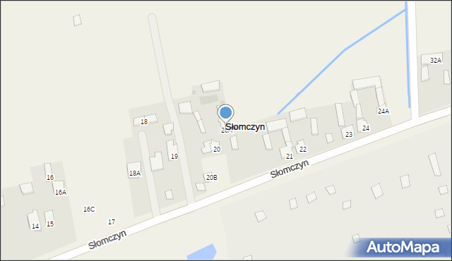 Słomczyn, Słomczyn, 20A, mapa Słomczyn