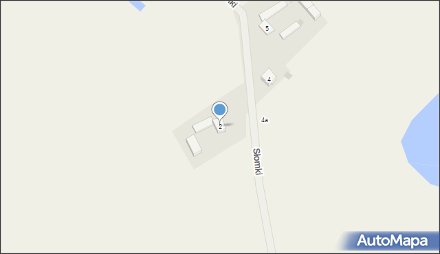 Słomki, Słomki, 2, mapa Słomki