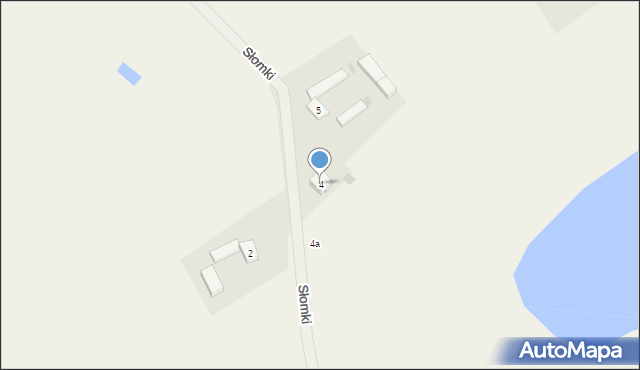 Słomki, Słomki, 4, mapa Słomki