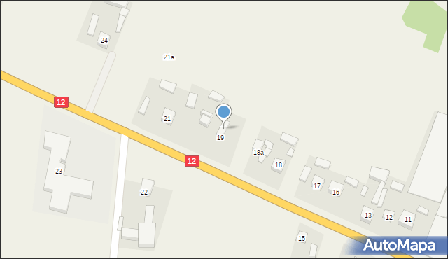 Słomków Mokry, Słomków Mokry, 20, mapa Słomków Mokry