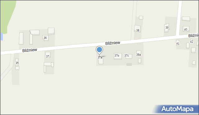 Słomków Mokry, Słomków Mokry, 37a, mapa Słomków Mokry