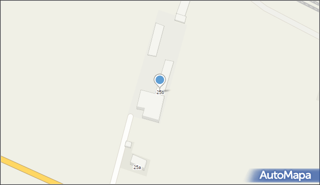 Słomków Suchy, Słomków Suchy, 25b, mapa Słomków Suchy