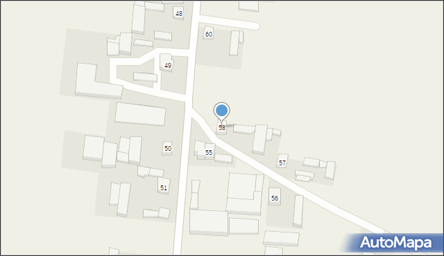 Słomków Suchy, Słomków Suchy, 58, mapa Słomków Suchy
