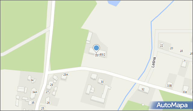 Słonin, Słonin, 33, mapa Słonin