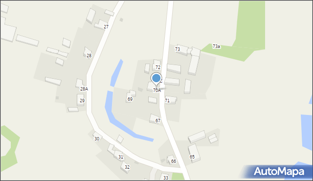 Słonów, Słonów, 70A, mapa Słonów
